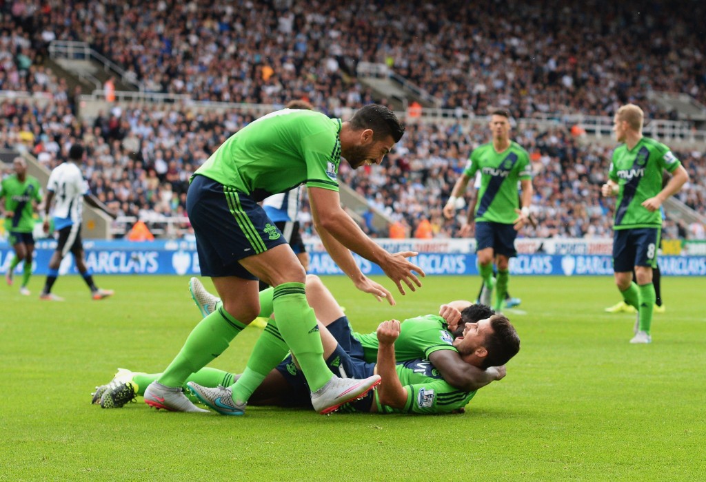 Newcastle 2-2 Southampton