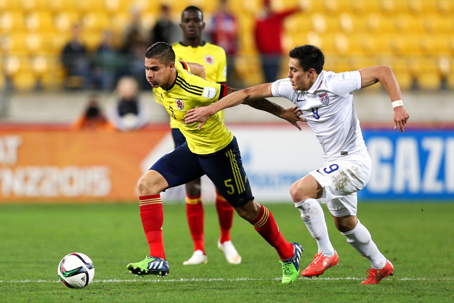 USA v Colombia: Round of 16 - FIFA U-20 World Cup New Zealand 2015 Hagen Hopkins/Getty Images Sport