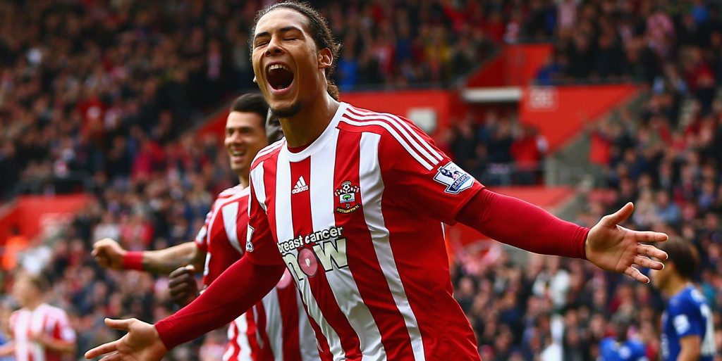 Defender van Dijk sweeps October award