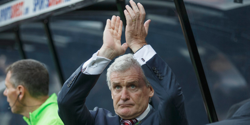 Stoke boss Hughes complimentary of former club Saints