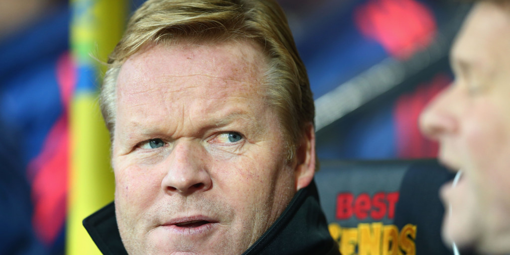 Youth players not up to scratch, says Koeman