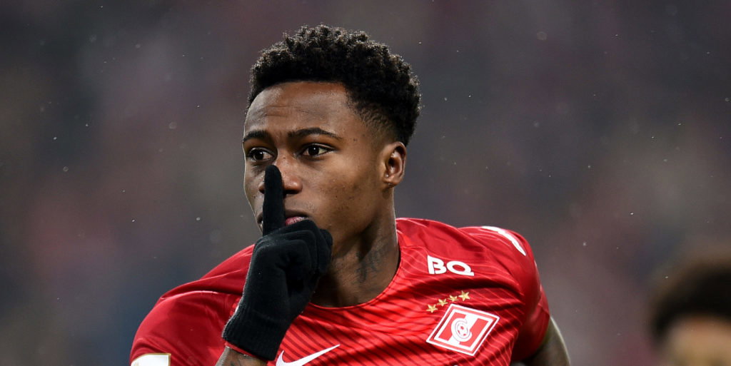 Quincy Promes starts for Spartak Moscow in friendly