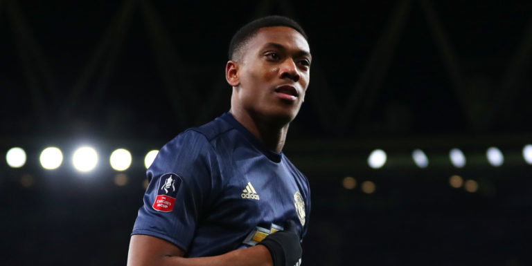 Anthony Martial set to miss Southampton clash with injury