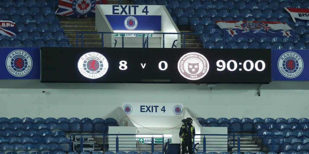 Saints scouts spotted at Rangers’ 8-0 win over Hamilton