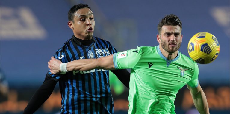 Southampton loanee Wesley Hoedt clashes with teammates at Lazio